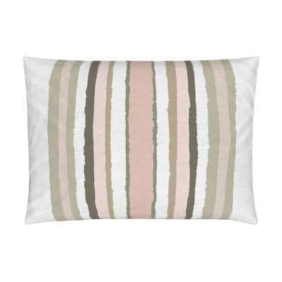 Brother Stripe Lumbar Pillow Cover & Insert