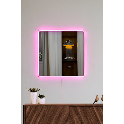 Miroir avec éclairage DEL