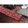 Tapis rouge royal à tissage plat Royal