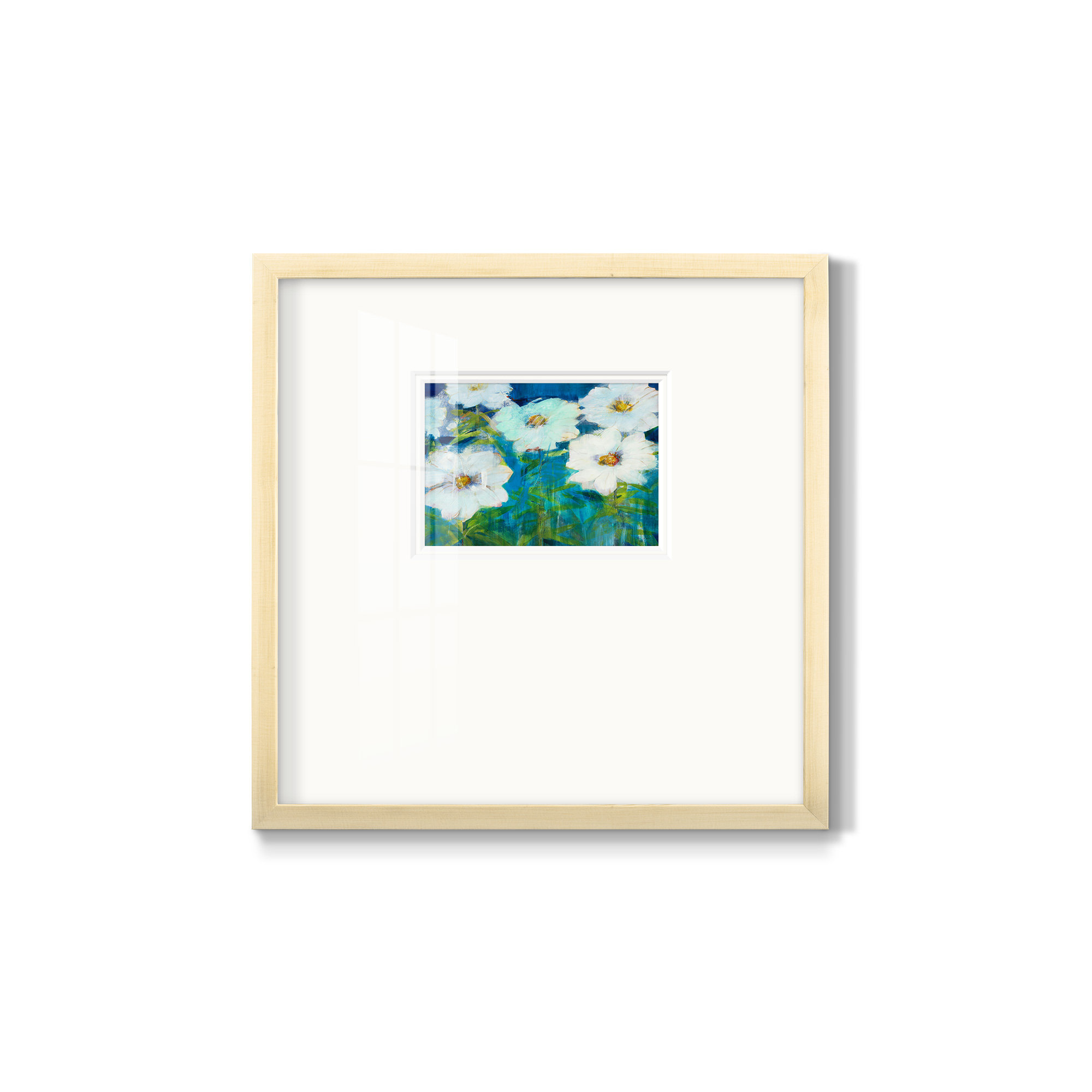 Field Day, Natural Frame, 17" H x 17" W x 1.25" D