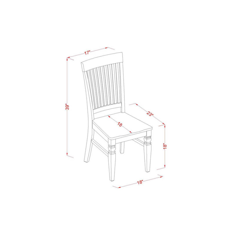 L'ensemble de meubles de salle à manger 3 pièces comprend une table de cuisine ronde avec piédestal et 2 chaises de salle à manger, 36 po x 36 po, noir et cerise