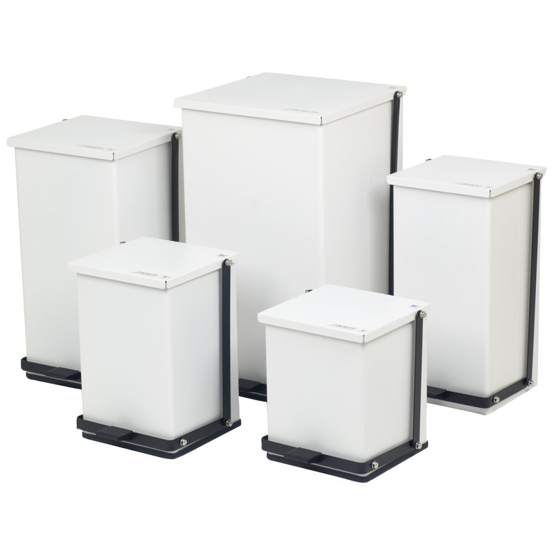 Open Waste Baskets, 16 Quart (4 Gallon)
