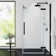 Endless Tampa 42.83" W x 32.2" D x 72.01" H Frameless Rectangle Shower Kit