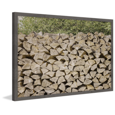 Woodpile - Single Picture Frame Print