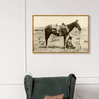 «Cowboy IV», photographie sur toile