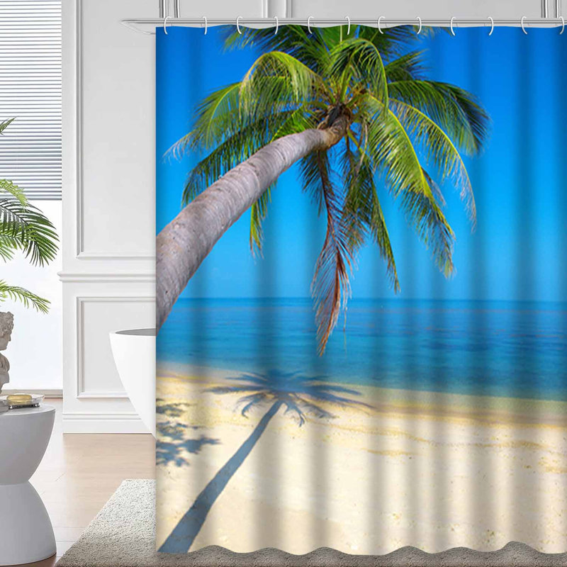 Palmier tropical exotique avec 12 crochets Tropical Beach, L 72 po x l 72 po