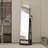 360° Swivel  Arched Jewelry Cabinet, Standing and Lockable Jewelry Armoire with Full-Length Mirror-838720881