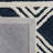 Brizendine Hand Tufted Wool/Cotton Striped Rug in Ivory/Blue-2072857885