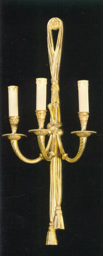 Cowie 3-Light Candle Wall Light, Antique Silver