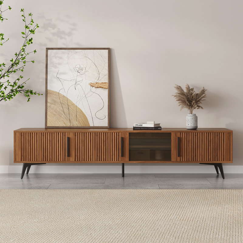 Meuble télé 78,7 po Mid-Century Modern