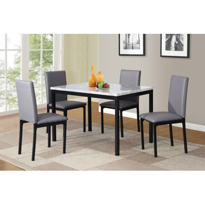 5Piece Metal Dinette Set 5Piece Metal Dinette Set