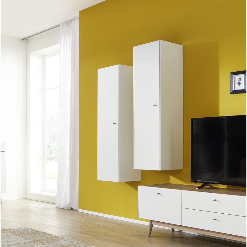 Aadesh Display Cabinet, White