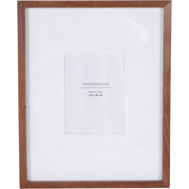 Brown Picture Frame, 13" x 18"