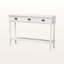 Console d'entrée de style français à 3 tiroirs Jahkeim, H 31,83 po x l 45,07 po x P 12,85 po-1991697866