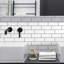 Metro Glossy Gel Peel & Stick 3D Wall Sticker Tile - 15cm x 30cm-1683596785