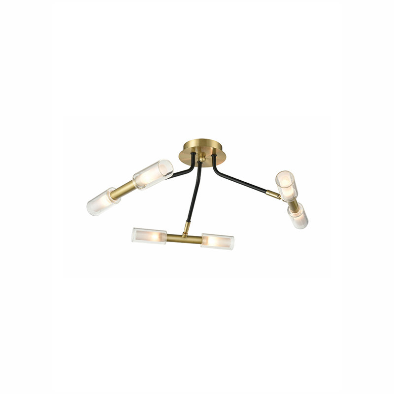 Danny Glass Semi Flush Mount