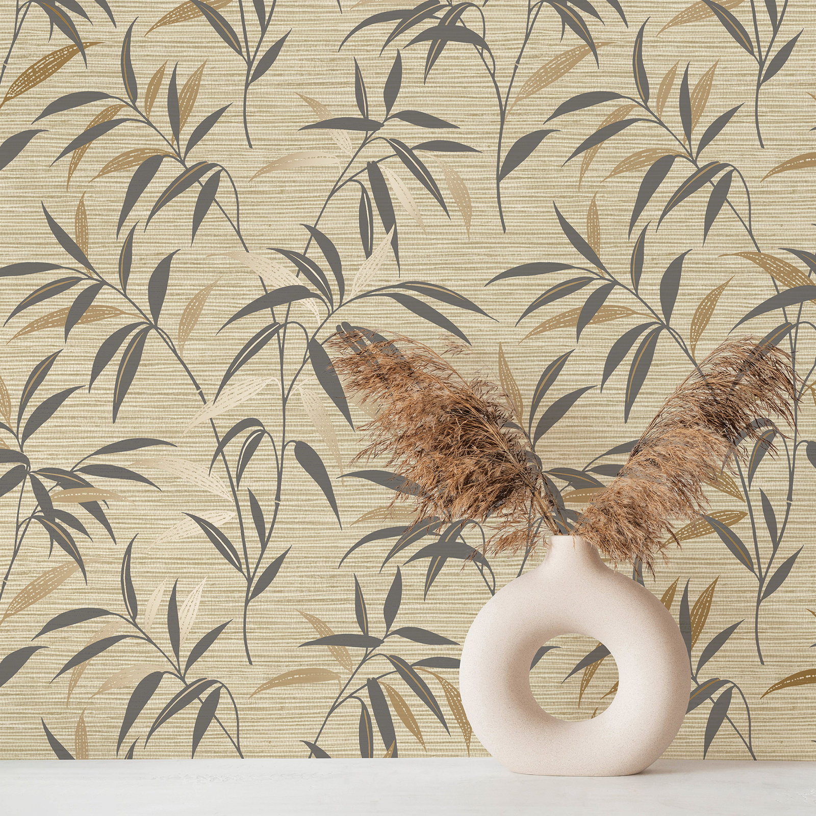 Aluta Wallpaper Double Roll, Natural