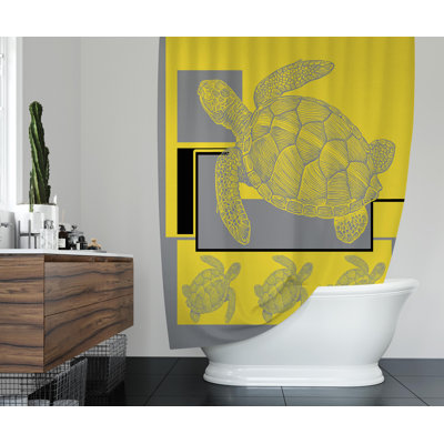 Rideau de douche simple Brunet