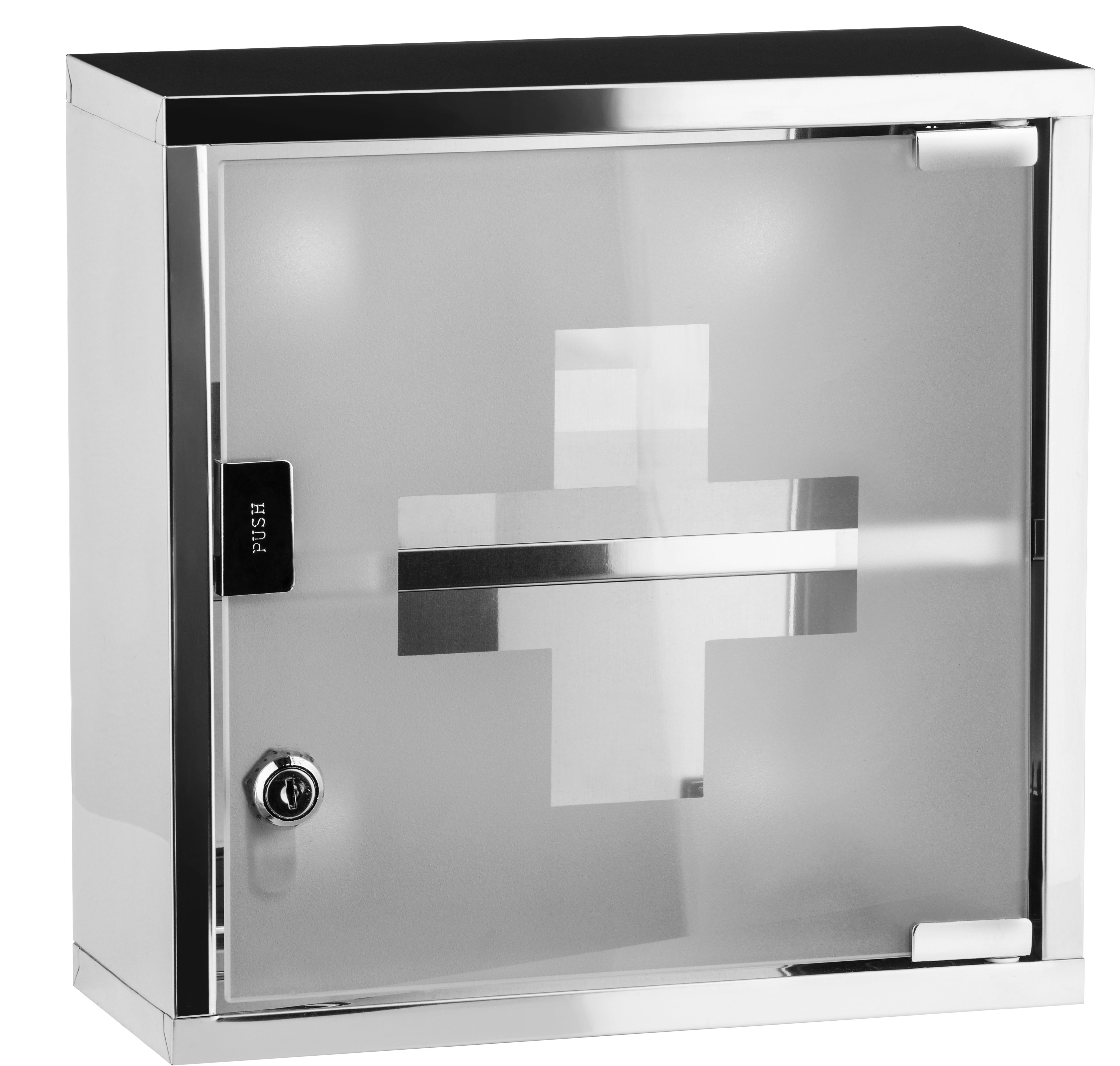 Belfry Bathroom Cedric Stainless Steel 30cm x 30cm Surface Mount