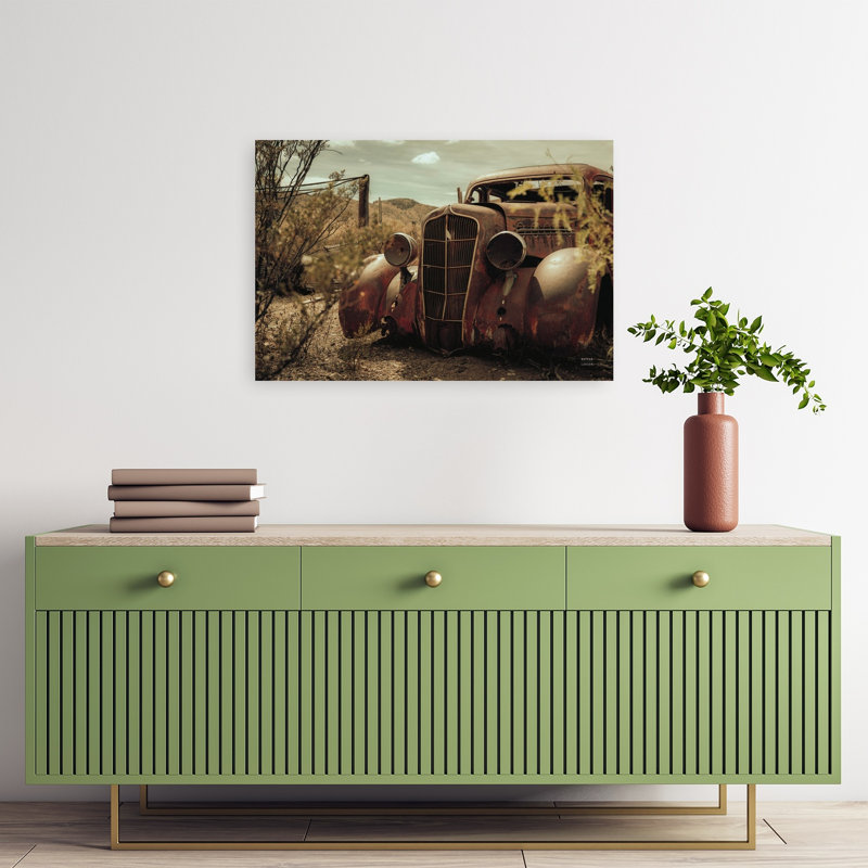 Impression d'art mural paysage naturel abstrait, H 16 po x l 24 po