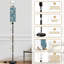 Lampe sur pied phare bleu clair bord de mer moderne à intensité variable avec télécommande interrupteur au pied ampoule abat-jour grand lampadaire pour salon chambre bureau