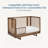 Maxi-Cosi Embraced Forms Toddler Guardrail and Daybed Conversion Kit