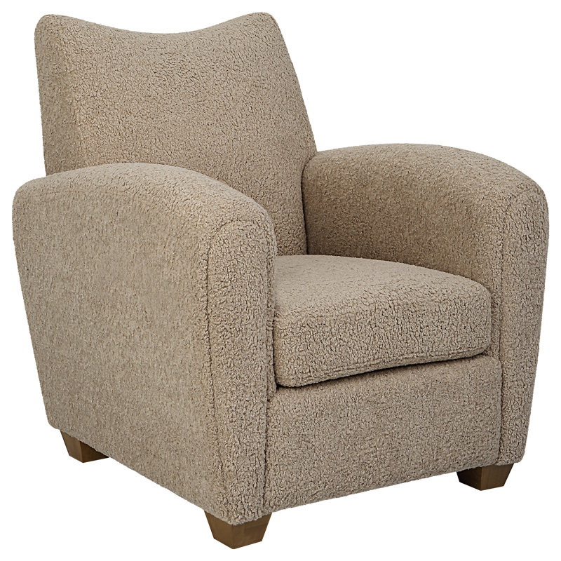 Chaise d'appoint Gloriette, naturel, Polyester beige