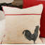 Coussin en coton de poulet Farmhouse