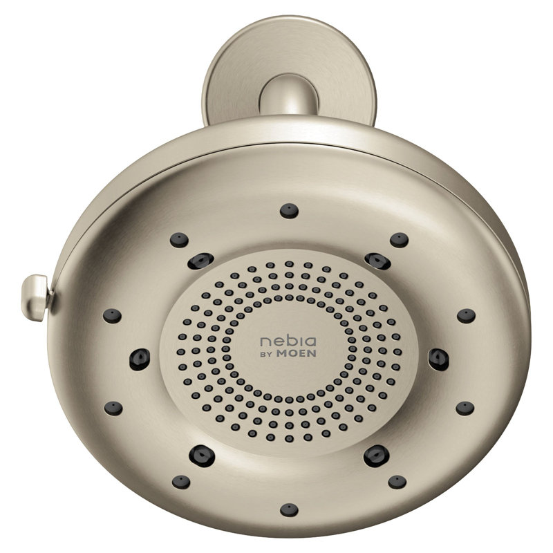 Moen Quattro Rainshower, 1.5 GPM, Brushed Nickel