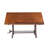 Hackett Adjustable Solid Wood Top Metal Base Drafting Table