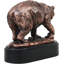 Figurine Dicie Pawing Grizzly Bear