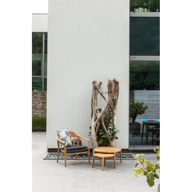 Copenhagen Solid Wood Arm Chair, No