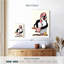 Pingouin nu dans la salle de bain-426173033