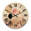 Horloge murale en bois massif Pruess-1174330157