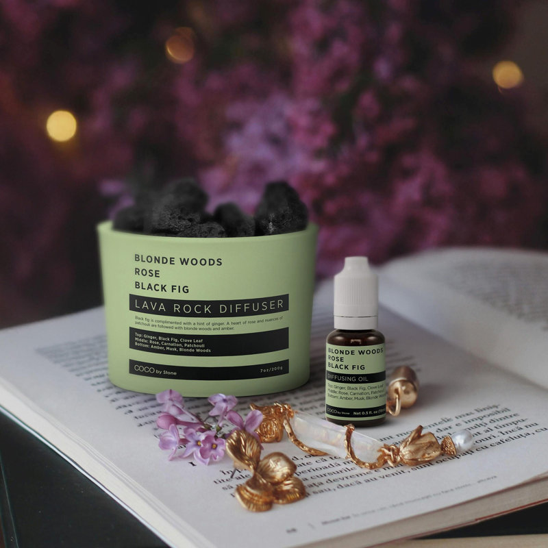 Diffusing Oil, Blonde Woods/Rose/Black Fig