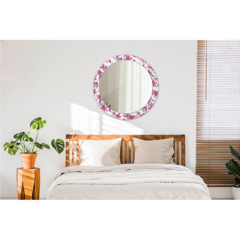 Huldar Glass Flat Wall Mirror