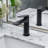 Single-Hole Single-handle Bathroom Faucet with Drain Assembly-86637654