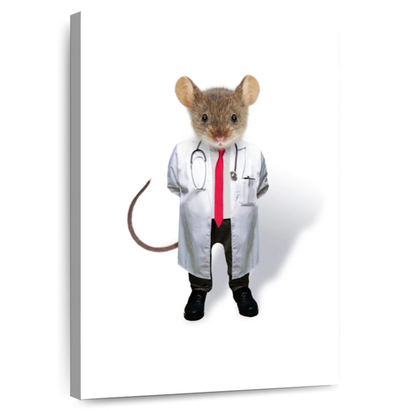 Mouse Doctor, 45" H x 30" W