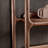 Light luxury style solid wood bookcase