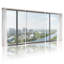 Scénario et paysages urbains, ensemble de 3 impressions sur toile-1498304331