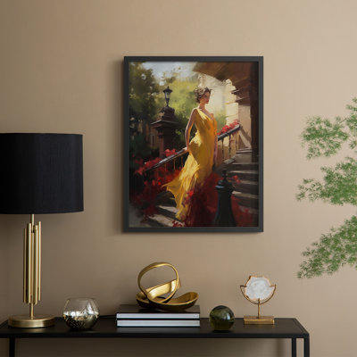 Reproduction encadrée WOMEN Series CDLXVII - bois massif