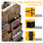 10 Drawer Wide Fabric Dressers, Large Storage Tower Unit With Fabric For Bedroom, Closet, Hallway-511657435