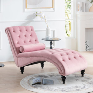 House of Hampton® Hadasah Upholstered Chaise Lounge & Reviews | Wayfair