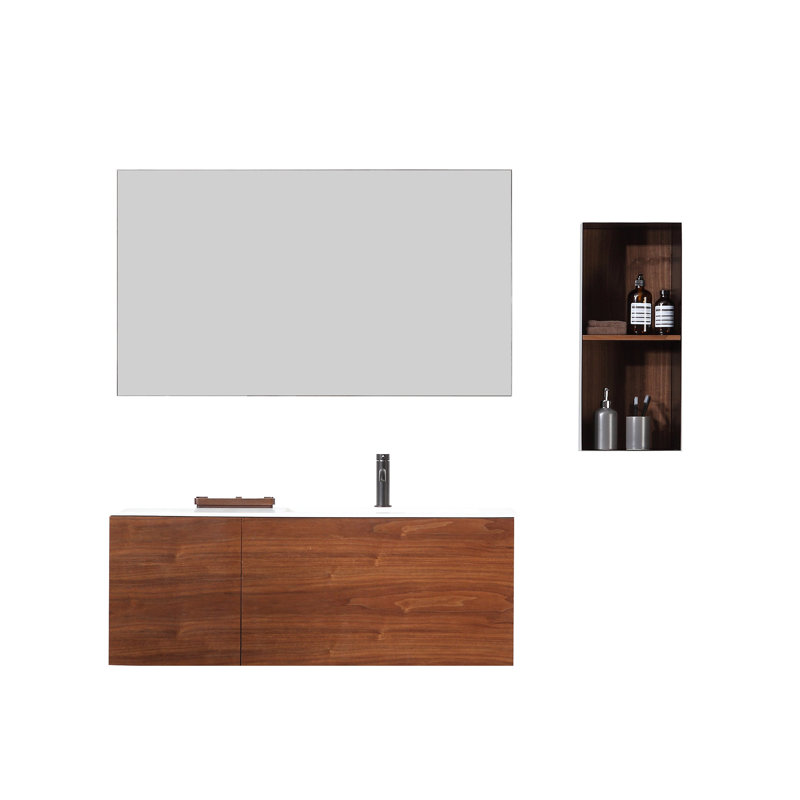Shadow 12" Wall-Mounted Side Cabinet