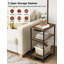 40cm W Metal Bedside Table-1970191659