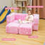 2 Seater Velvet Sofa & Chaise