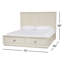 Lit plateforme avec rangement Maxime-106889751
