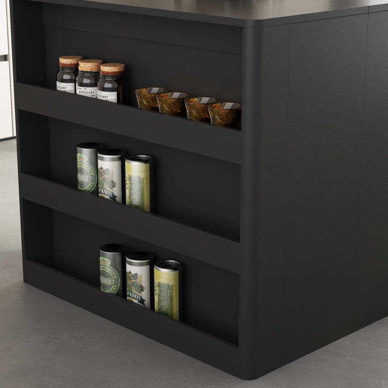 Table de salle à manger extensible pliable pour 1 à 10 personnes, console multifonctionnelle en bois extensible, Noir
