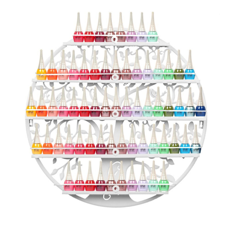 Metal Makeup Organiser, White