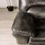 Fauteuil oscillant autoportant avec finition inclinable gris foncé In In